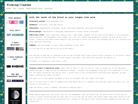 bloodlikewinefic screenshot