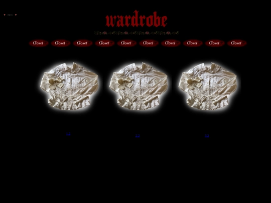 wardrobe/dresses screenshot