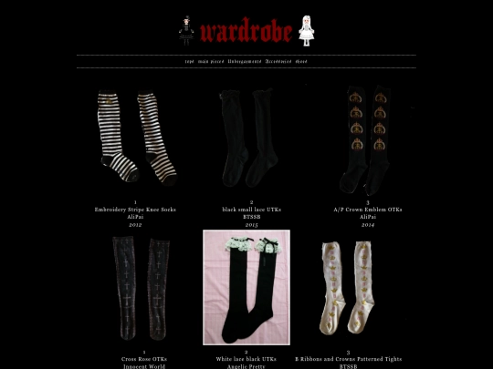 wardrobe/undergarments screenshot