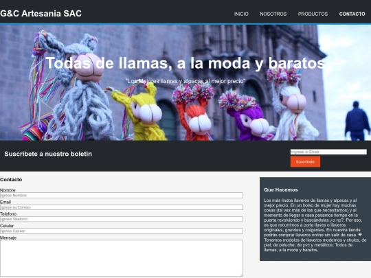 contacto screenshot