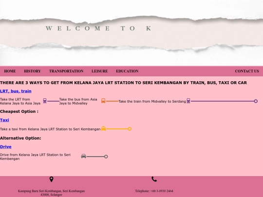 transportation screenshot