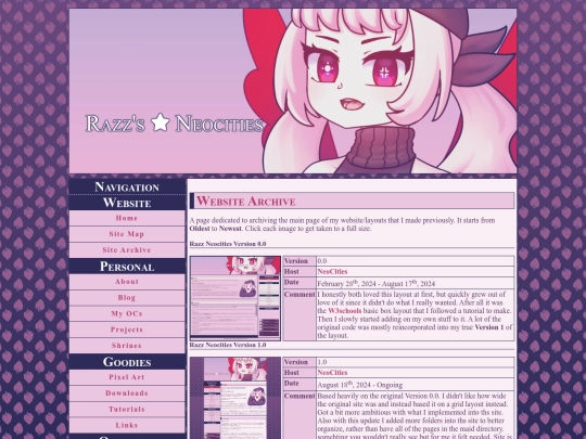 archive screenshot