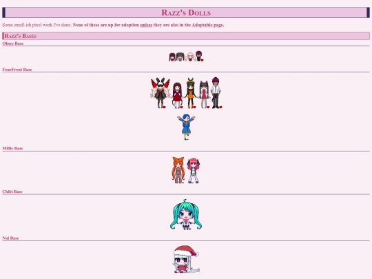 pixel/dolls screenshot