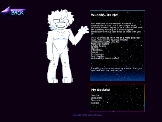 AboutMe screenshot