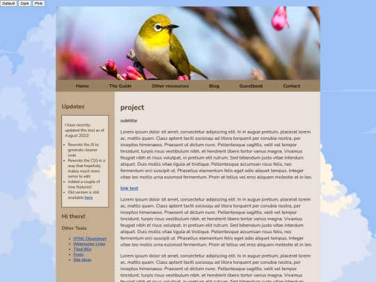 test_style screenshot