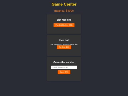 Casino screenshot