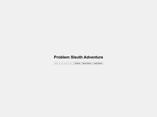 Problemsleuthquest screenshot