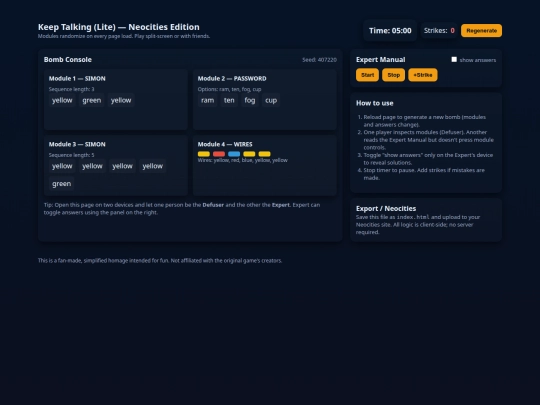 defuse screenshot