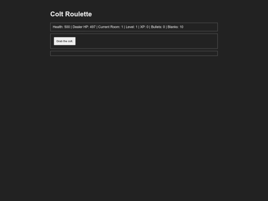 reckoning_roulette screenshot
