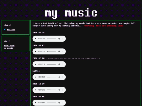 music screenshot