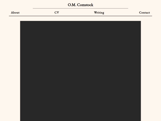 CV screenshot