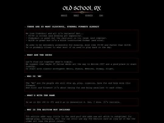 faq screenshot