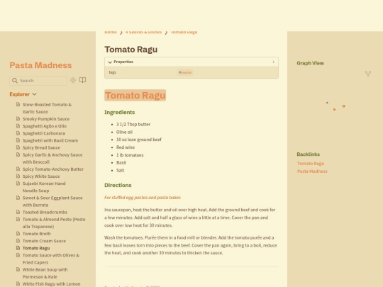 4-sauces--and--dishes/tomato-ragu screenshot