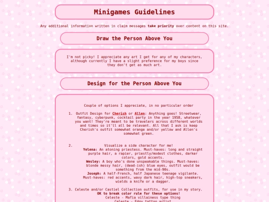 minigames screenshot