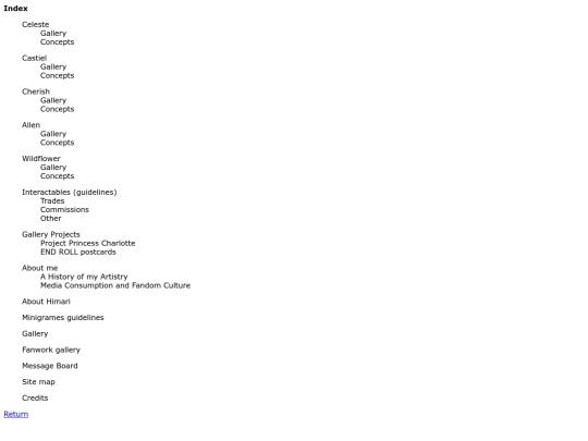sitemap screenshot