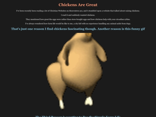 Chicken screenshot