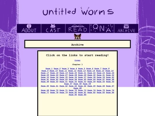 archive screenshot