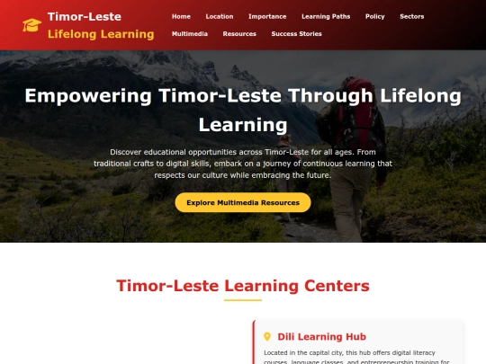 LifeLong Learning/Index screenshot