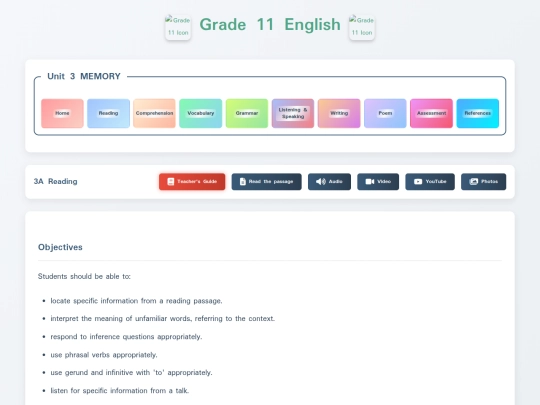 Reading screenshot