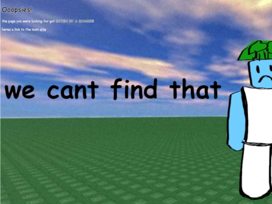 not_found screenshot