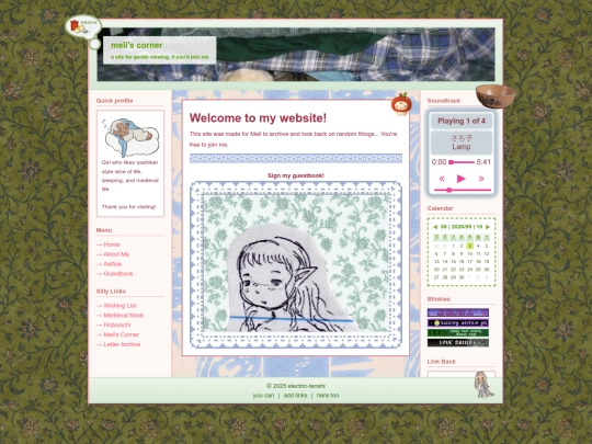 homepage screenshot