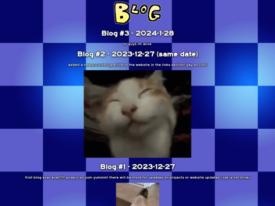 blog screenshot