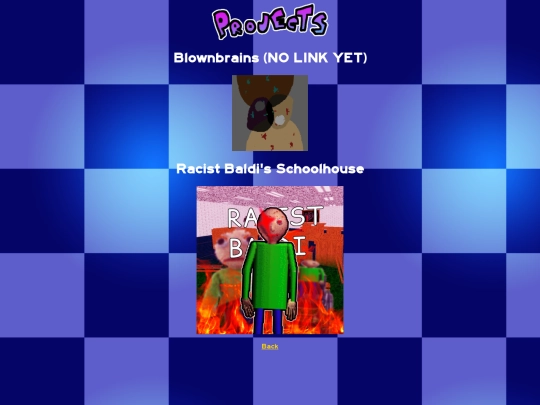 projects screenshot