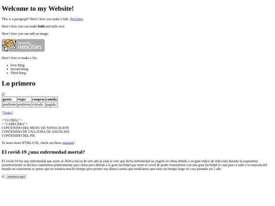 Covid.html/covi screenshot