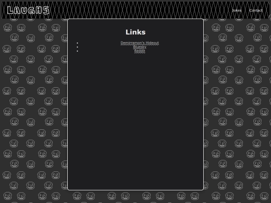 links screenshot