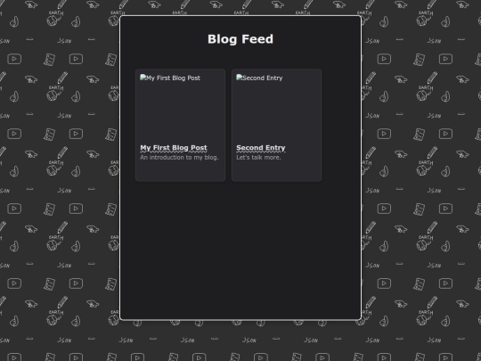 side-projects/blogs screenshot