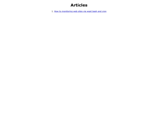 articles screenshot