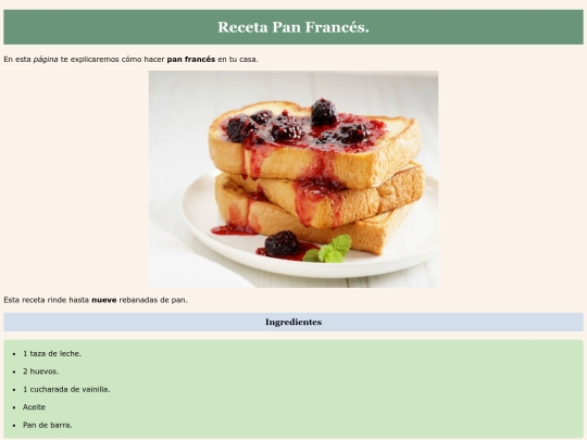 RECETAS_2 screenshot