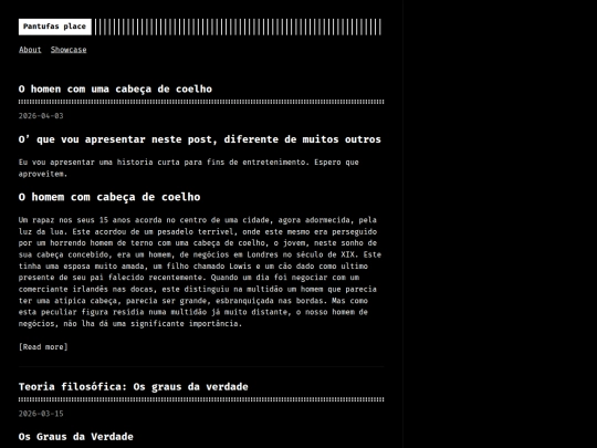 blog/posts screenshot