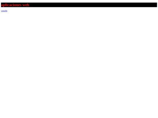 a/aplicaciones screenshot
