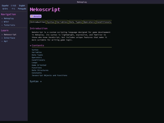 wiki/nekoscript screenshot