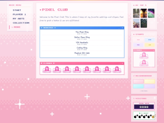 pixelclub screenshot