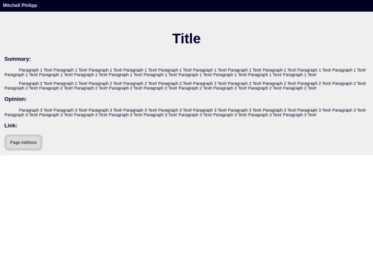 articlereport screenshot