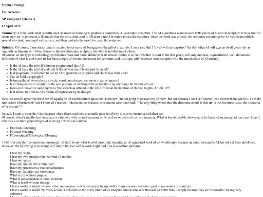 haikudiscussion/aprilarticlereport screenshot