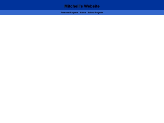 main template screenshot