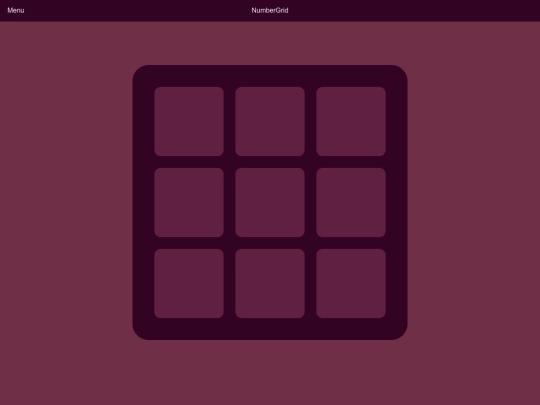 numbergrid screenshot