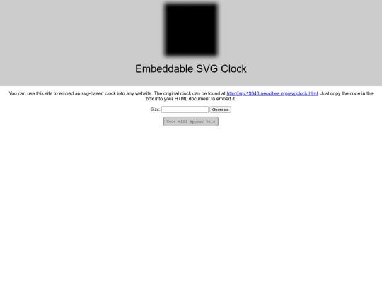 svgclockembed screenshot