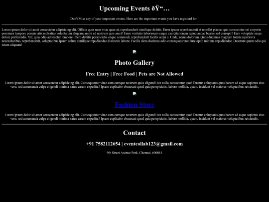 event/event screenshot