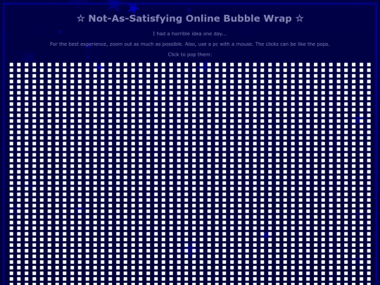 online-bubble-wrap screenshot