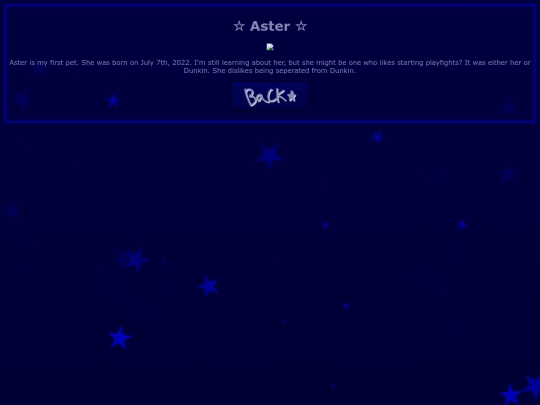 petz/aster screenshot
