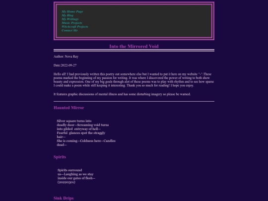 Writing Posts/TheMirroredVoid screenshot