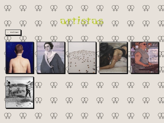 artistas screenshot