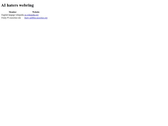 webring screenshot