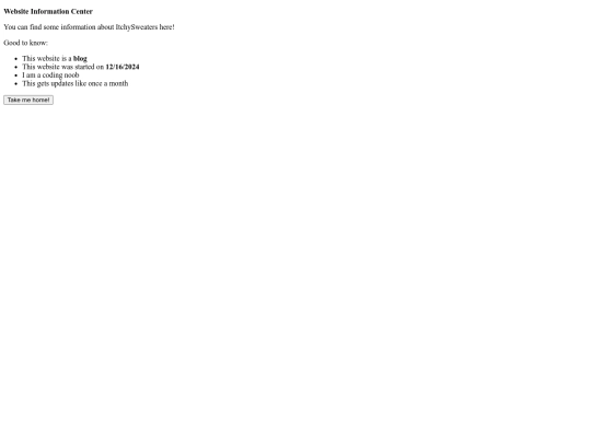 websiteinfo screenshot