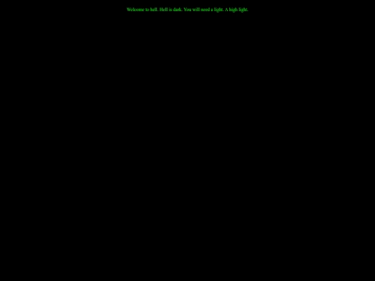 hell screenshot