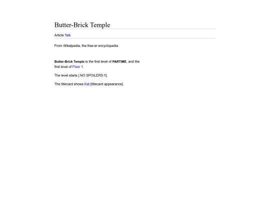levels/butter-brick-temple screenshot